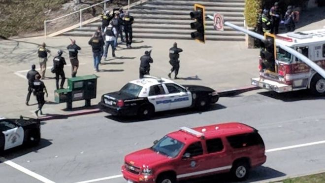 Estados Unidos: la policía responde a un tiroteo en la sede de YouTube en California