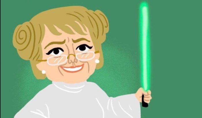 Bachelet se pone a tono con el día de Star Wars y pide «seguir luchando contra el lado oscuro de la Fuerza» Bachelet se pone a tono con el día de Star Wars y pide