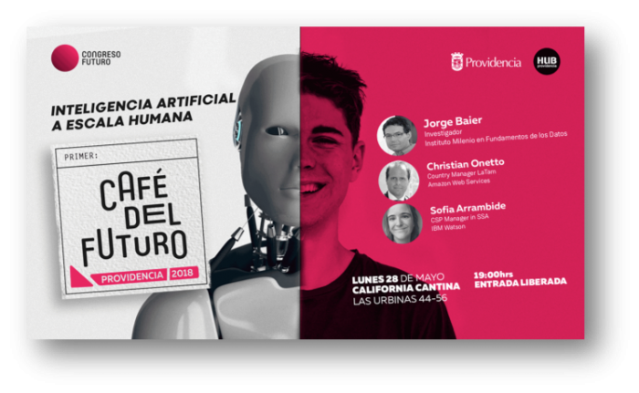 Café del futuro: “Inteligencia Artificial a Escala Humana” en Bar California Cantina Café del futuro: “Inteligencia Artificial a Escala Humana” en Bar California Cantina