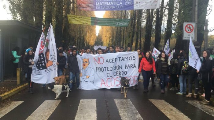 Dirigentas de la Confech solicitan permiso en la Intendencia para marchar en contra “la violencia machista” Dirigentas de la Confech solicitan permiso en la Intendencia para marchar en contra “la violencia machista”