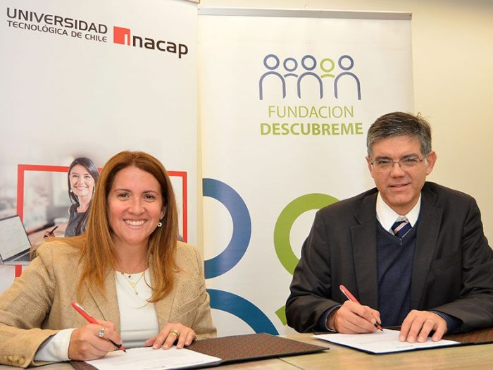 Fundación Descúbreme y Universidad INACAP impulsan iniciativa para promover la educación inclusiva en la modalidad técnico – profesional