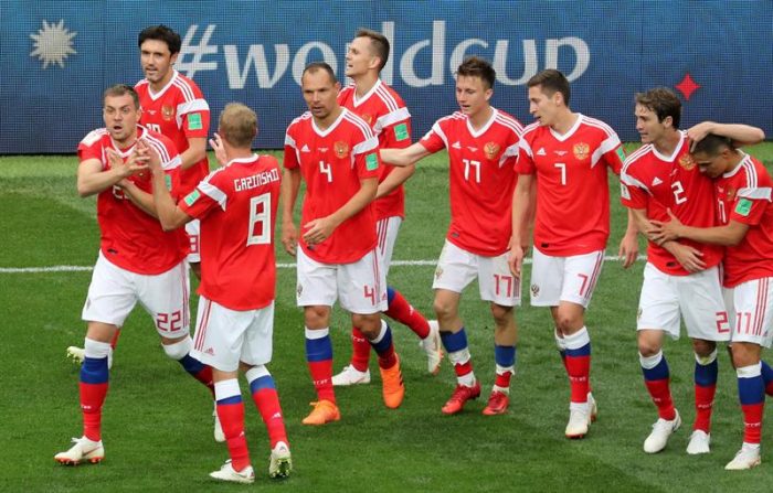 Mundial 2018: Rusia debuta con goleada a equipo de Pizzi 