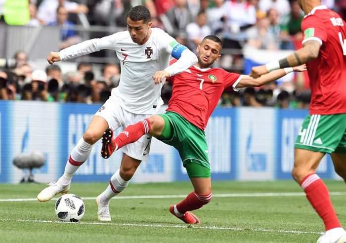 Mundial Rusia 2018: Portugal vence a Marruecos con gol de Cristiano Ronaldo Mundial Rusia 2018: Portugal vence a Marruecos con gol de Cristiano Ronaldo