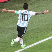 Primer tiempo: Messi salva a Argentina con golazo ante Nigeria