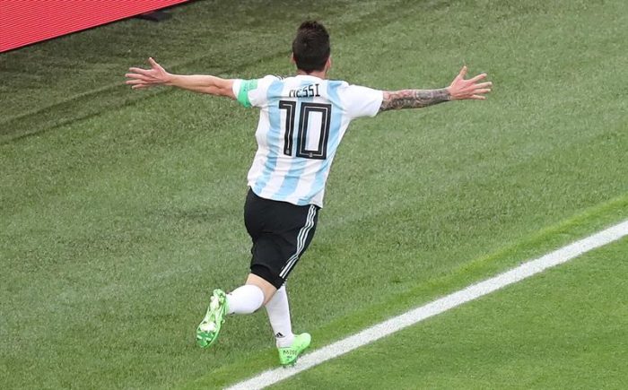 Primer tiempo: Messi salva a Argentina con golazo ante Nigeria Primer tiempo: Messi salva a Argentina con golazo ante Nigeria