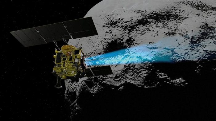 Sonda japonesa alcanza un asteroide para tomar muestras y traerlas a la Tierra Sonda japonesa alcanza un asteroide para tomar muestras y traerlas a la Tierra