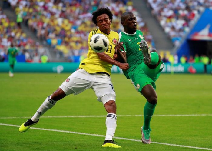 Primer tiempo: Colombia y Senegal se van al descanso sin goles