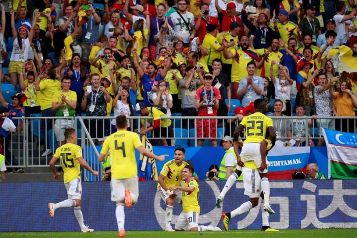 Rusia 2018: Colombia logra clasificar a octavos con la cuenta mínima en partido contra Senegal