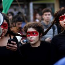 Tibia concurrencia a marcha feminista con motivo de la Cuenta Pública Presidencial
