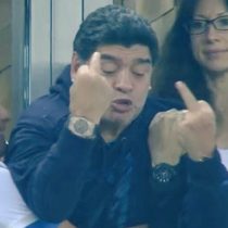 Rusia 2018: Maradona sale del estadio descompuesto tras constante show en las gradas