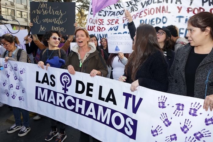 Kathy Salosny participa de la marcha feminista y opina sobre las manifestaciones a torso desnudo: “Es un símbolo de libertad” Kathy Salosny participa de la marcha feminista y opina sobre las manifestaciones a torso desnudo: “Es un símbolo de libertad”