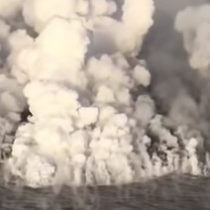 Liberan imágenes del impactante ingreso de lava del Volcán Kilauea al mar