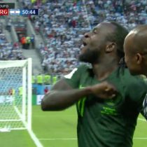 Rusia 2018: Gol de Nigeria pone el empate en el partido con Argentina