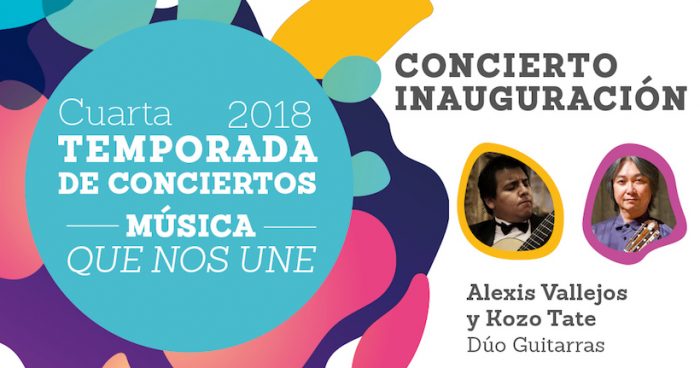 Conciertos gratuito “Música que nos une” en Municipal de Santiago