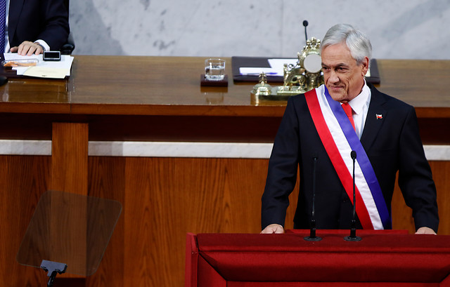 [CUENTA PÚBLICA] Piñera anuncia nuevas líneas 8 y 9 en Metro de Santiago