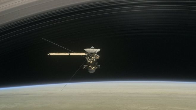 El sonido sobrenatural que muestra la relación dinámica entre Saturno y una de sus lunas