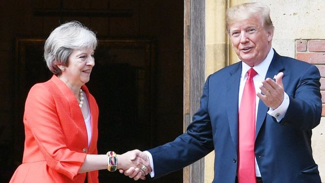 Estas son las 4 explosivas declaraciones de Donald Trump en su visita a Reino Unido Estas son las 4 explosivas declaraciones de Donald Trump en su visita a Reino Unido