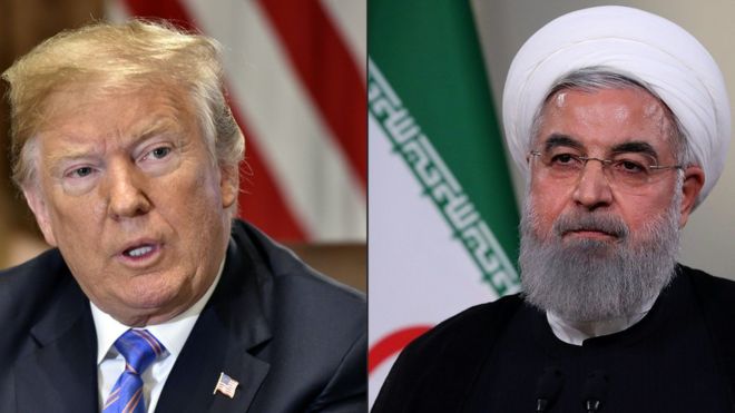 Donald Trump dice estar dispuesto a reunirse con el presidente de Irán, Hassan Rouhani Donald Trump dice estar dispuesto a reunirse con el presidente de Irán, Hassan Rouhani