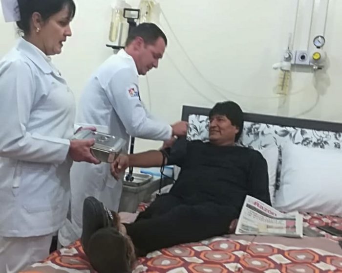 Evo Morales confirma que fue intervenido con éxito de un “pequeño tumor” Evo Morales confirma que fue intervenido con éxito de un