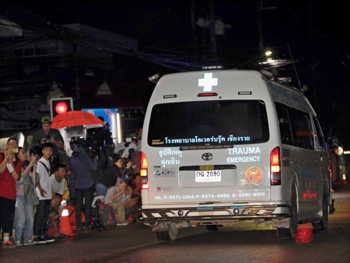 Se suspende el operativo hasta mañana: autoridades confirman cuatro niños rescatados ingresados en hospital de Tailandia