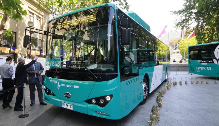 Licitación del Transantiago: Postulantes deberán contar con al menos 15 buses eléctricos
