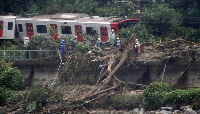 Decenas de muertos y desaparecidos en Japón por las lluvias torrenciales Decenas de muertos y desaparecidos en Japón por las lluvias torrenciales