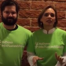 Gabriel Boric y Carolina Goic invitan a donar los 7 mil pesos del confort