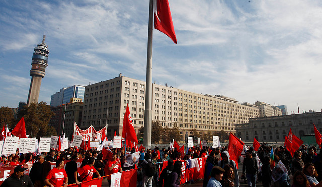CUT y ANEF rechazan dictamen sobre negociaciones colectivas y convocan movilización para este jueves CUT y ANEF rechazan dictamen sobre negociaciones colectivas y convocan movilización para este jueves