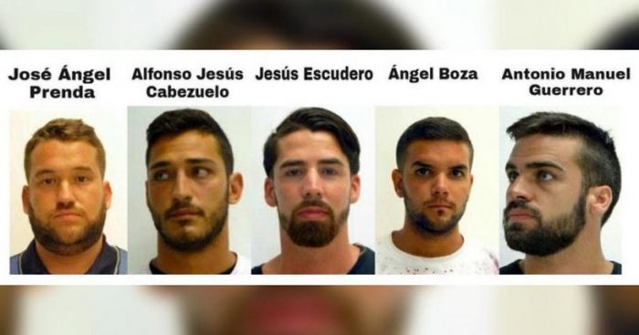 Violadores sueltos: Justicia española confirma libertad provisional de “La Manada” Violadores sueltos: Justicia española confirma libertad provisional de “La Manada”