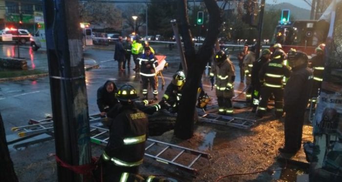 Abren sumario contra Aguas Andinas tras socavón de 5 metros donde cayó hombre en San Bernardo Abren sumario contra Aguas Andinas tras socavón de 5 metros donde cayó hombre en San Bernardo