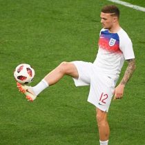 El tiro libre perfecto que abrió la cuenta en la semifinal entre Croacia e Inglaterra