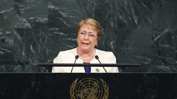 Michelle Bachelet es la principal candidata de la ONU para asumir el cargo de alto comisionado de Derechos Humanos Michelle Bachelet es la principal candidata de la ONU para asumir el cargo de alto comisionado de Derechos Humanos