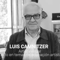 Reputado artista conceptual Luis Camnitzer en Sello Propio: 