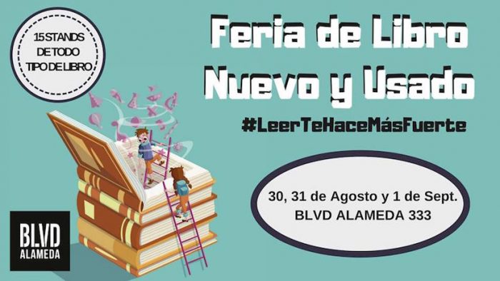 Feria del libro nuevo y usado en Boulevard Alameda Feria del libro nuevo y usado en Boulevard Alameda