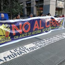Liceo Amunátegui: Comité de Defensa solicita a ministra Cubillos reapertura del establecimiento