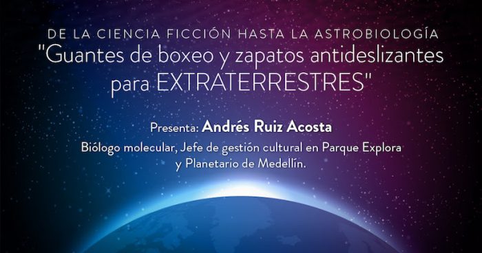 Charla sobre vida en el Universo con Andrés Ruiz en Planetario USACH Charla sobre vida en el Universo con Andrés Ruiz en Planetario USACH