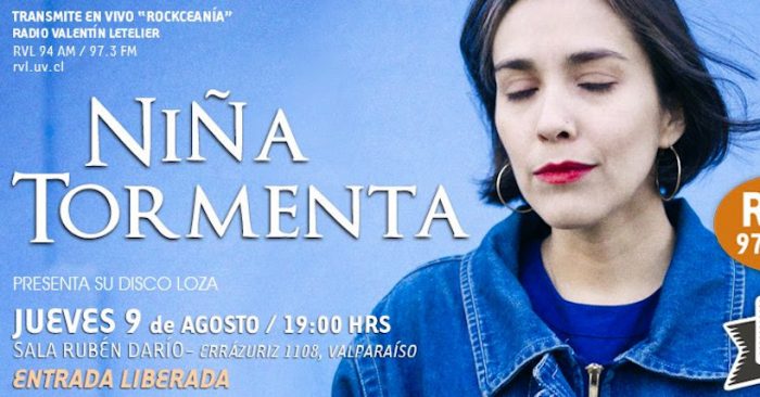 Concierto gratuito de Niña Tormenta en Centro de Extensión UV Concierto gratuito de Niña Tormenta en Centro de Extensión UV