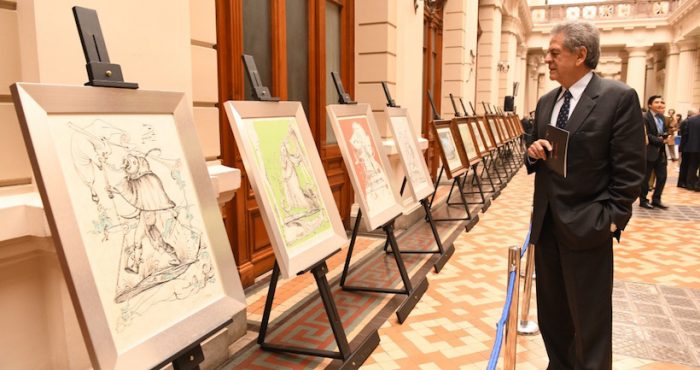 Exposición con obras inéditas obras de Salvador Dalí en Palacio de los Tribunales Exposición con obras inéditas obras de Salvador Dalí en Palacio de los Tribunales