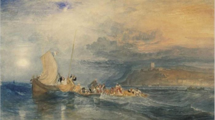 La poderosa naturaleza retratada por el pintor inglés J.M.W Turner llega por primera vez a Chile La poderosa naturaleza retratada por el pintor inglés J.M.W Turner llega por primera vez a Chile