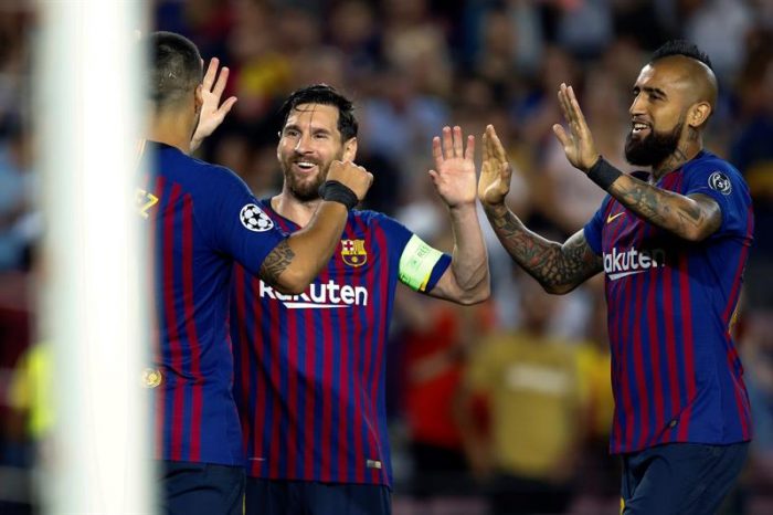 ¿Se cumplirá ahora el sueño de Vidal? Barcelona debuta goleando al PSV en la Champions League ¿Se cumplirá ahora el sueño de Vidal? Barcelona debuta goleando al PSV en la Champions League