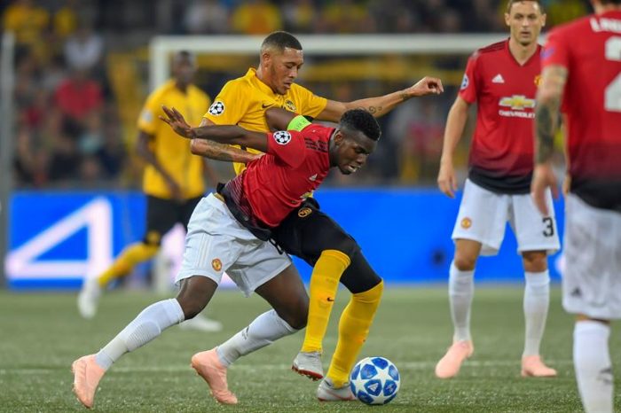 Champions League: Manchester United pasa por arriba al modesto Young Boys Champions League: Manchester United pasa por arriba al modesto Young Boys