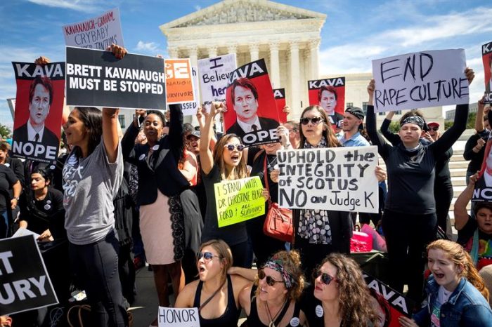 No escucharon a las víctimas: Comité del Senado de EEUU aprueba a Kavanaugh pese a denuncias de abusos