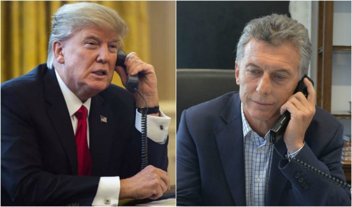 ¿Aló Donald?: Macri habla con Trump por teléfono sobre situación argentina ¿Aló Donald?: Macri habla con Trump por teléfono sobre situación argentina