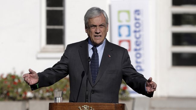 Piñera afirma que hay una oposición «que le niega la sal y el agua» Piñera afirma que hay una oposición