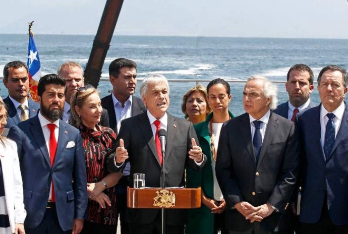 Piñera confía que fallo de La Haya le dará la razón a Chile en demanda boliviana Piñera confía que fallo de La Haya le dará la razón a Chile en demanda boliviana