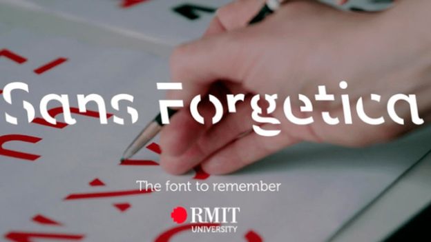 Sans Forgetica, la nueva fuente de letra creada por científicos para ayudarte a memorizar lo que lees