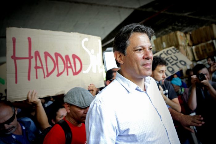 Haddad teme carrera armamentista en Latinoamérica si Bolsonaro vence en Brasil Haddad teme carrera armamentista en Latinoamérica si Bolsonaro vence en Brasil