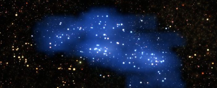 Descubren desde Chile la mayor estructura cósmica, el proto-supercúmulo de galaxias Hyperion Descubren desde Chile la mayor estructura cósmica, el proto-supercúmulo de galaxias Hyperion