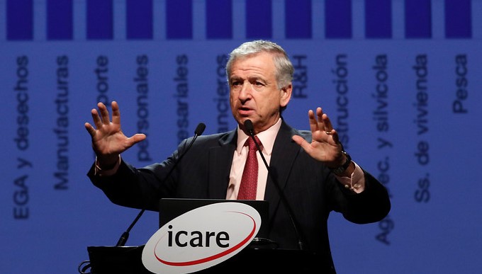 Felipe Larraín se cuadra con Piñera y alaba planes económicos de Bolsonaro Felipe Larraín se cuadra con Piñera y alaba planes económicos de Bolsonaro