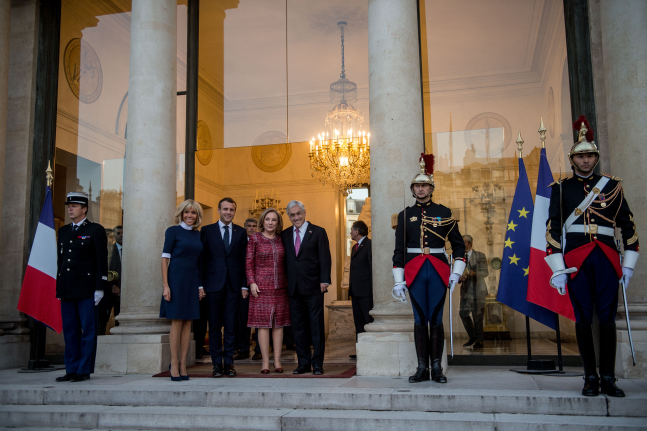 “Rien de rien”: el nulo registro de la visita de Piñera en la web del Elíseo “Rien de rien”: el nulo registro de la visita de Piñera en la web del Elíseo